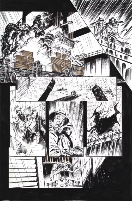 Detective Comics 789 pg. 5 by P: Mike Lilly, I: Dan Davis